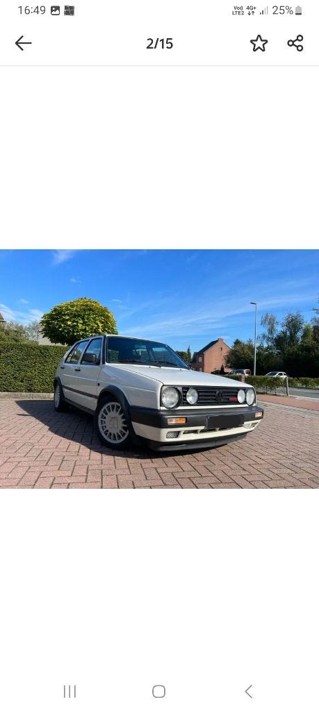 VOLKSWAGEN GOLF G60, foto 2