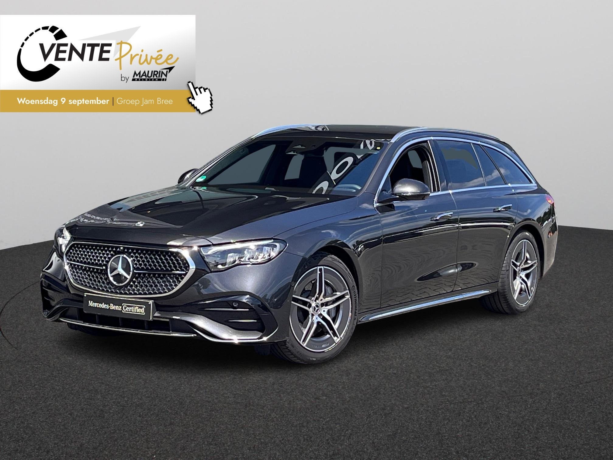 Mercedes-Benz E-Klasse Break E 200 T AMG line, Auto's, Gebruikt, Euro 6, 4 cilinders, 1905 kg