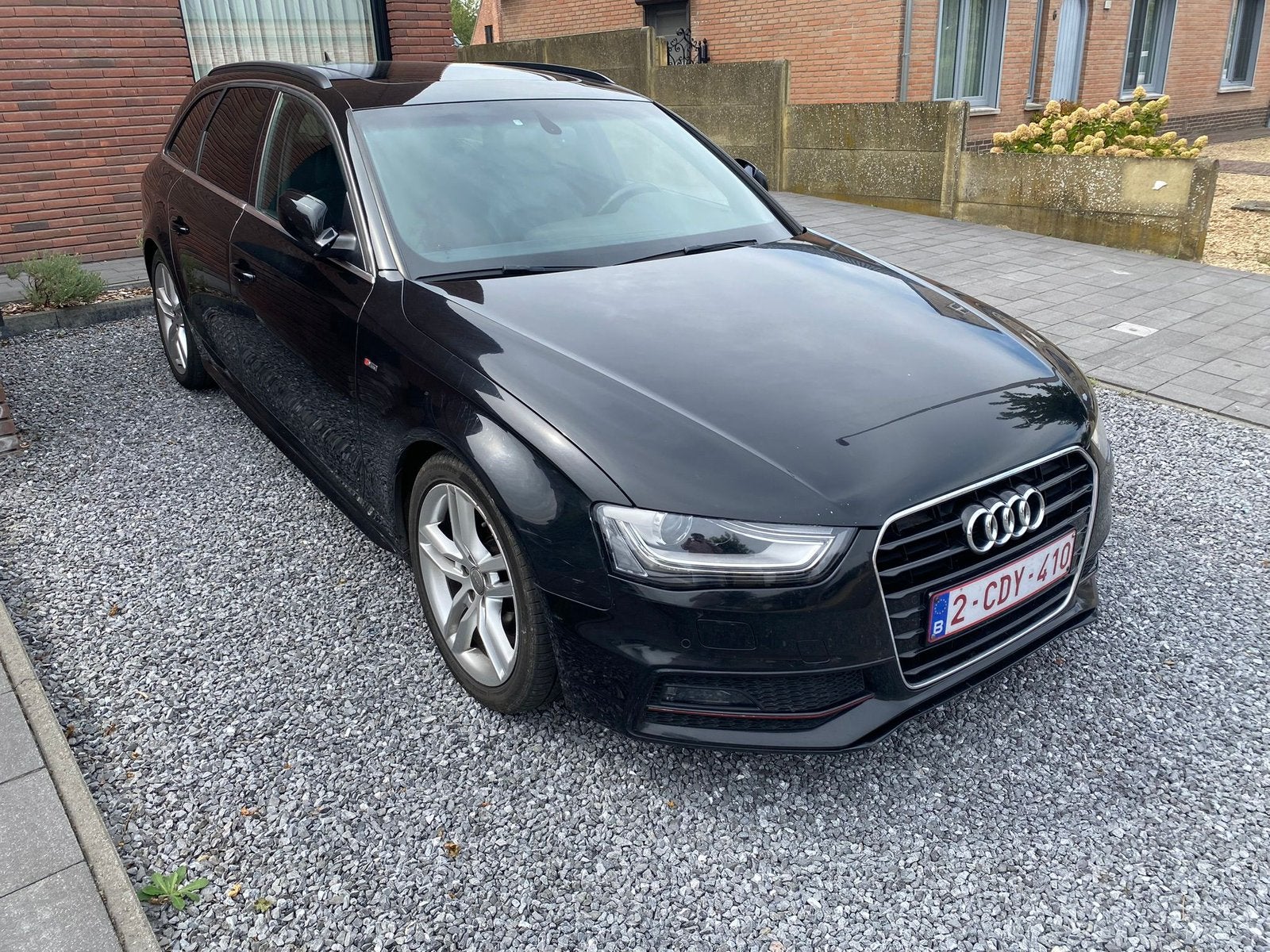 Sportieve Audi A4 Avant S-Line, Auto's, Audi, Zwart, Particulier, Airconditioning, Te koop