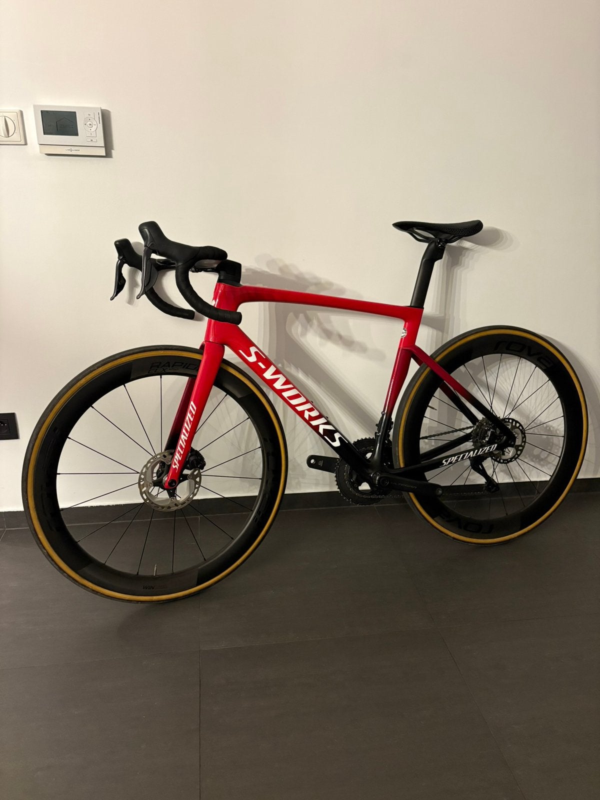 Specialized Sworks Tarmac 56 Roval CLX als nieuw, Ophalen, Zo goed als nieuw, Carbon