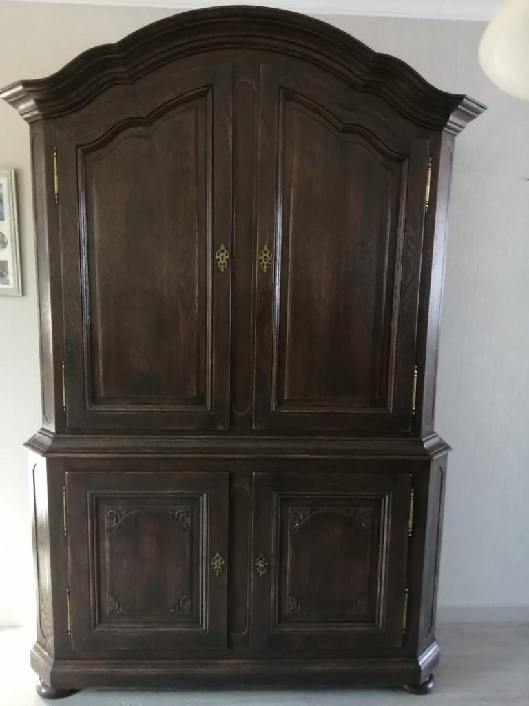 Antieke eiken barkast, Ophalen