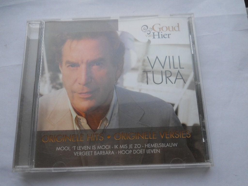 CD - WILL TURA - GOUD VAN HIER, Cd's en Dvd's, Ophalen of Verzenden, Zo goed als nieuw, Levenslied of Smartlap, Verzamelalbum
