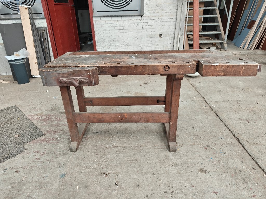 Vintage Duitse schrijnwerkersbank – Original Steiner 1859, Ophalen