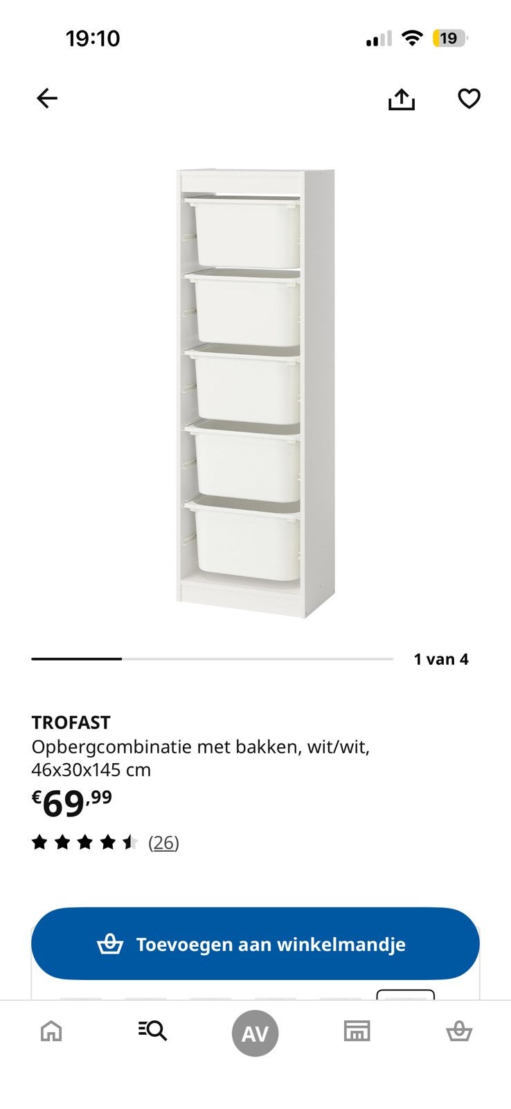 Ikea trofast kast, Enlèvement, Comme neuf