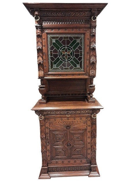 Armoire sœur Malines en chêne massif, Enlèvement