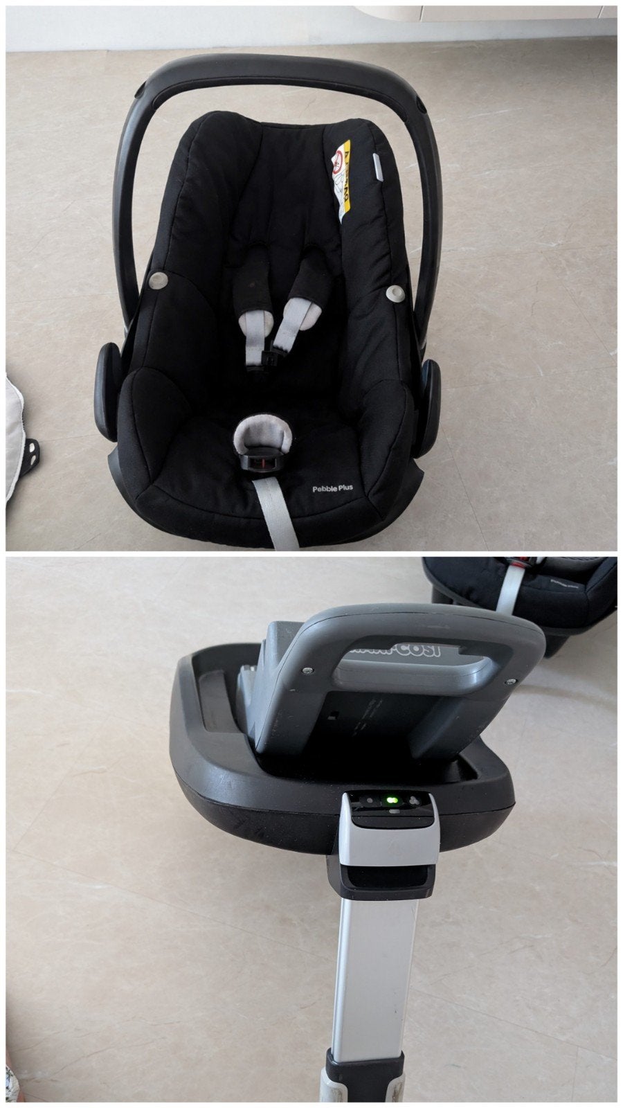 Maxi Cosi met Familyfix, Kinderen en Baby's, Ophalen, Maxi-Cosi, Isofix
