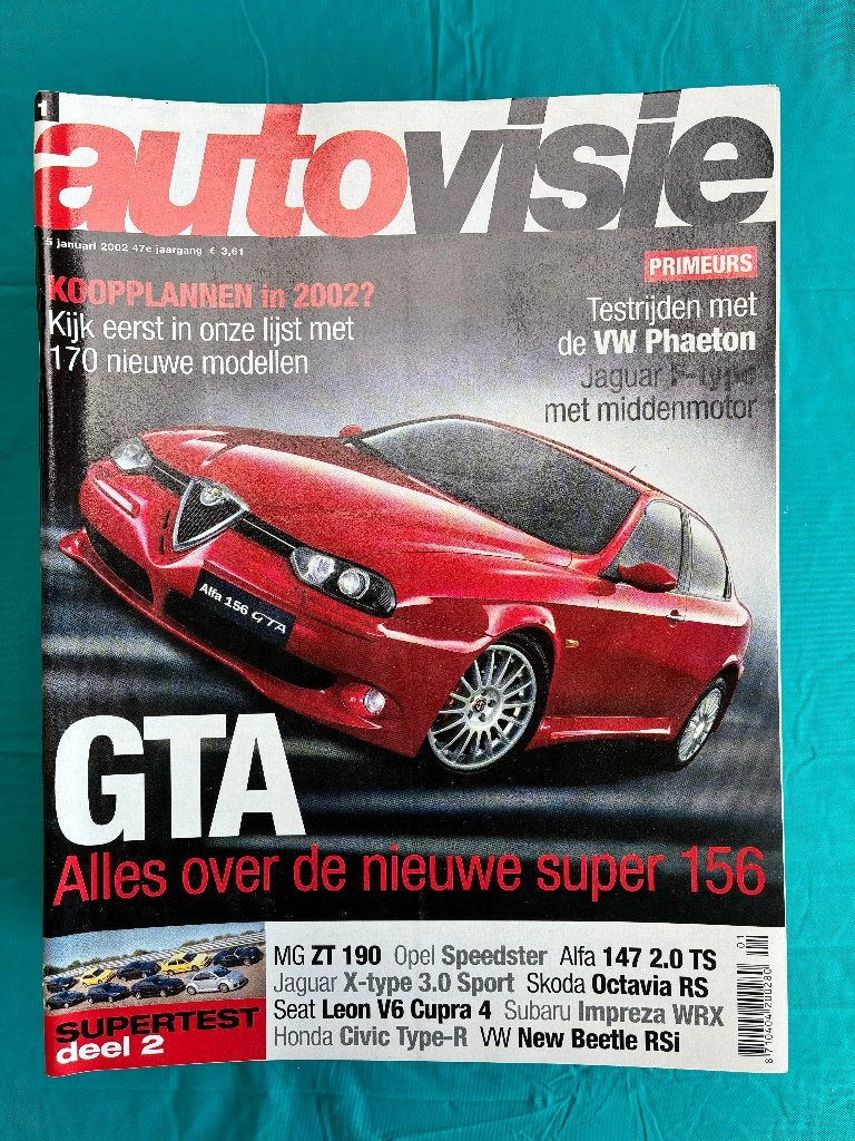 Autovisie - jaargang 2002, Ophalen of Verzenden, Gelezen