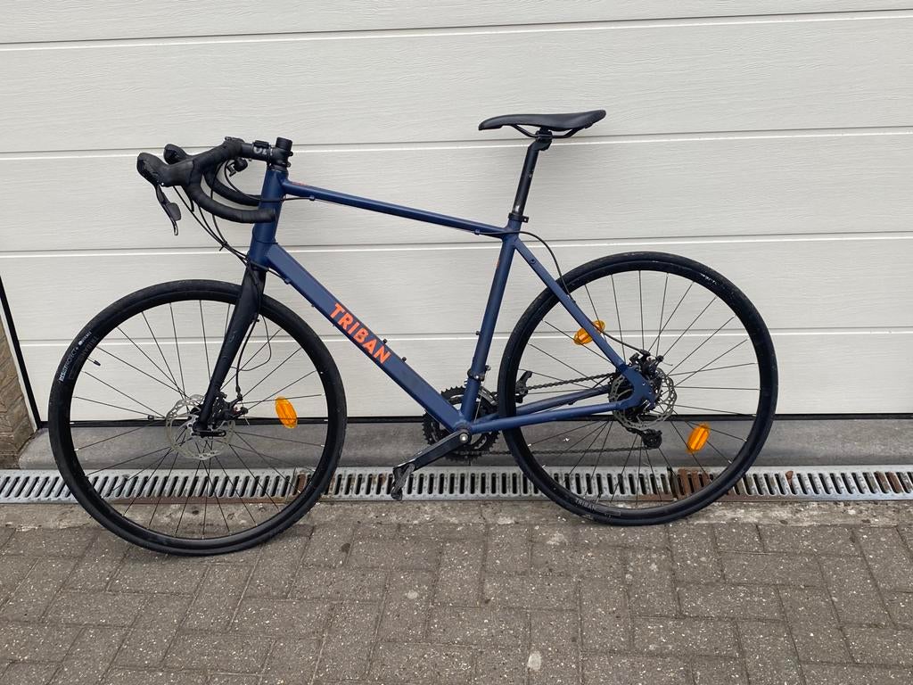 Koersfiets triban xl, Ophalen, Gebruikt, Schijfrem, Overige merken