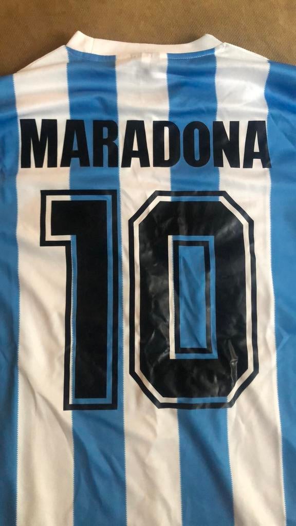 Voetbalshirt Maradona, maat L, nieuw, Enlèvement, Neuf