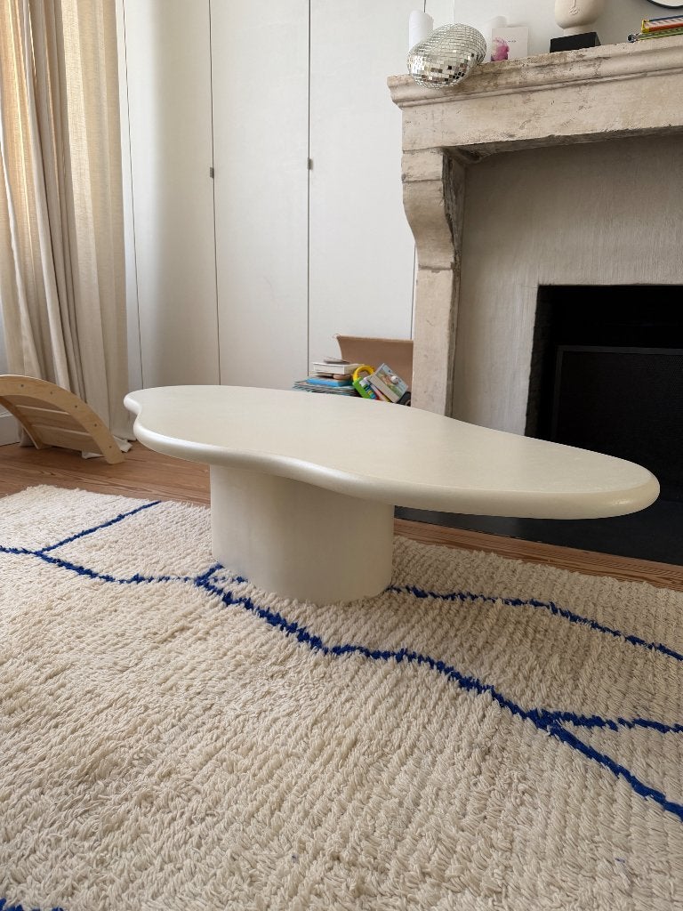 Salontafel microtopping/mortex, Ophalen, Overige materialen, Microtopping, 100 tot 150 cm