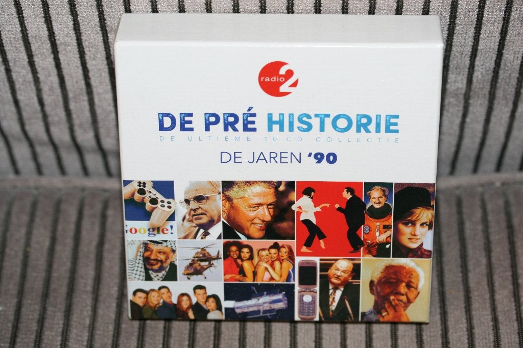 box 10xcd - De Pré Historie - De Jaren '90, CD & DVD, CD | Rock, Enlèvement ou Envoi, Utilisé, Pop rock, Coffret