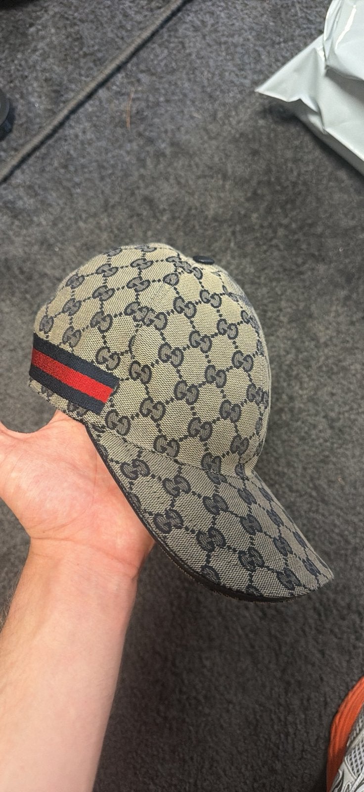 Casquette gucci, Kleding | Heren, Hoeden en Petten, Ophalen of Verzenden, Zo goed als nieuw, Pet
