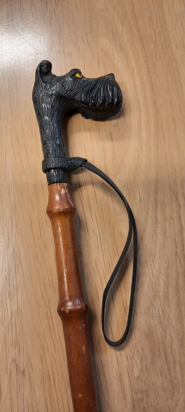 Chausse-pied vintage en bambou avec tête d'animal, Enlèvement