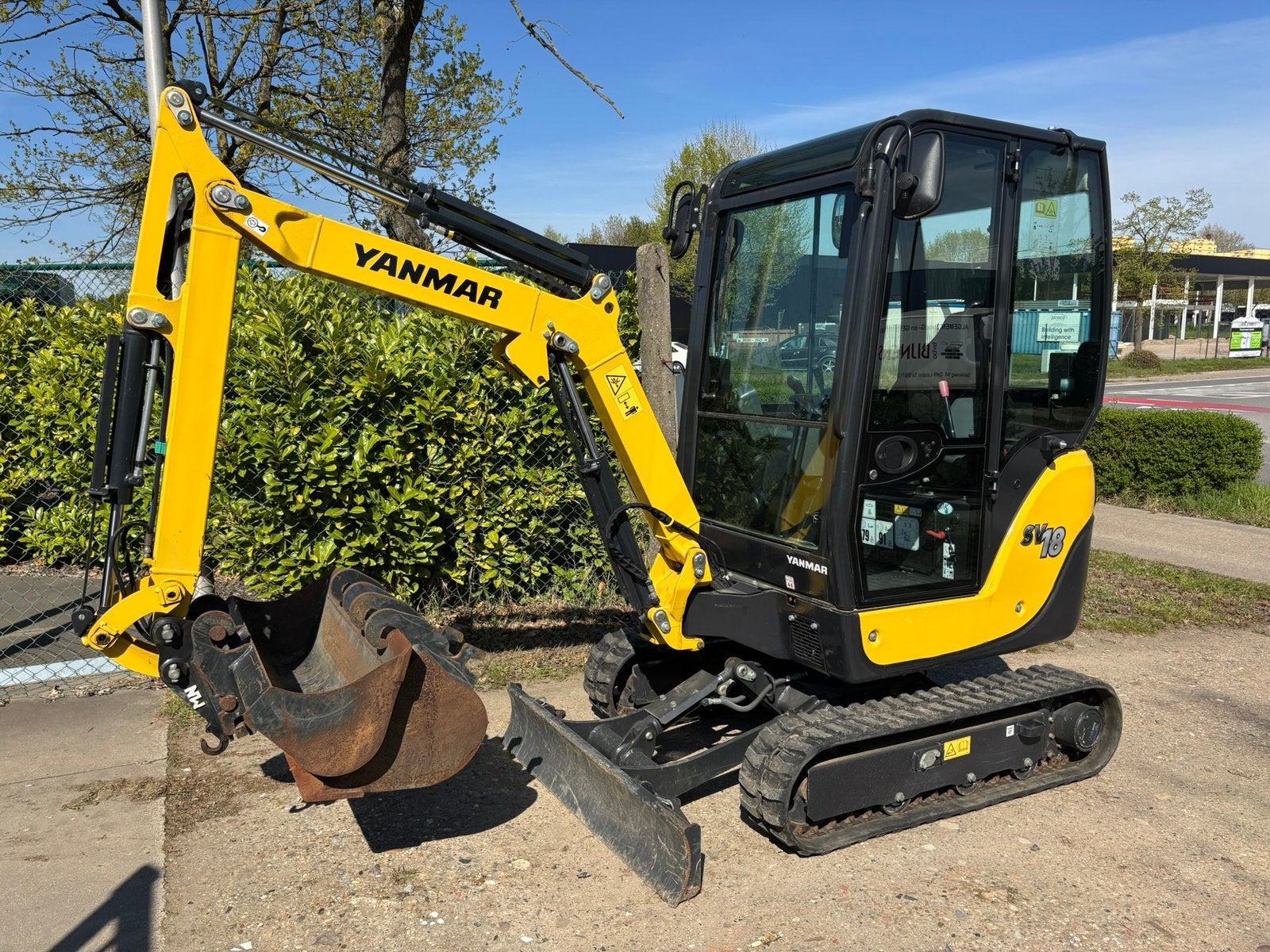 Yanmar SV18 minigraver graafmachine kraantje NIEUWSTAAT, Ophalen, Graafmachine