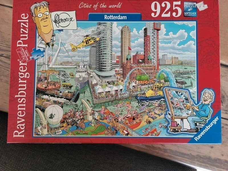 Ravensburger cities of the world Rotterdam 925 stuks, Ophalen, 500 t/m 1500 stukjes, Gebruikt, Legpuzzel