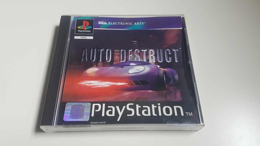 AUTO DESTRUCT PS1, Shooter, Enlèvement ou Envoi, 1 joueur, À partir de 12 ans