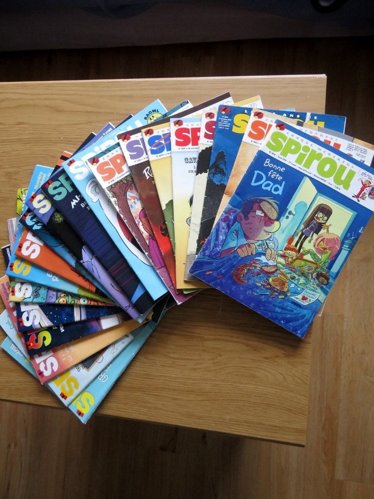 Lot de 20 magazines Spirou (a), Plusieurs BD, Enlèvement, Utilisé