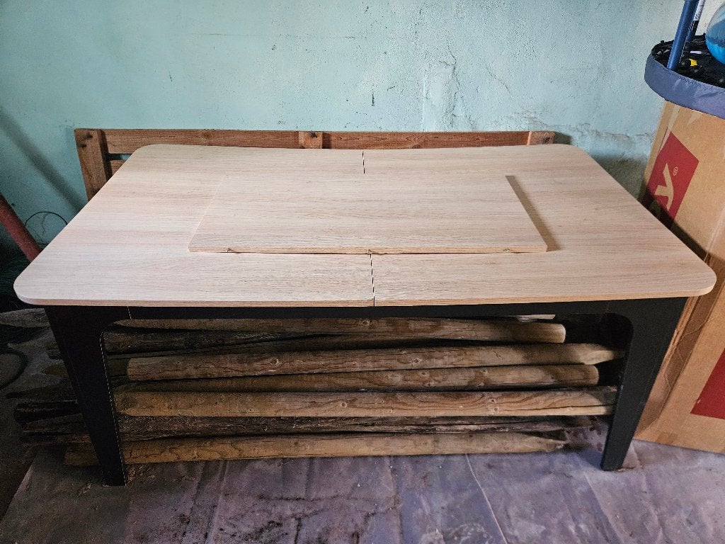 Table à manger (extensible), Maison & Meubles, Tables | Tables à manger, 150 à 200 cm, Cinq personnes ou plus, Enlèvement, Utilisé