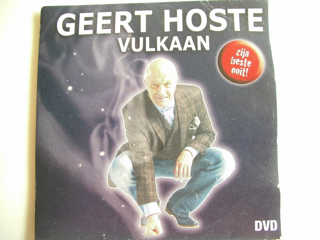 Geert Hoste Vulkaan, Ophalen of Verzenden, Zo goed als nieuw, Stand-up of Theatershow