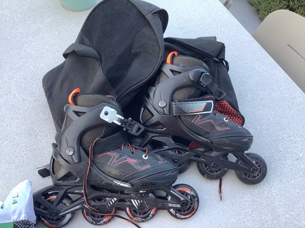 Rolschaatsen met opbergtas en bescherming, Kinderen en Baby's, Speelgoed | Buiten | Rolschaatsen, Ophalen, Kinderen, Verstelbaar