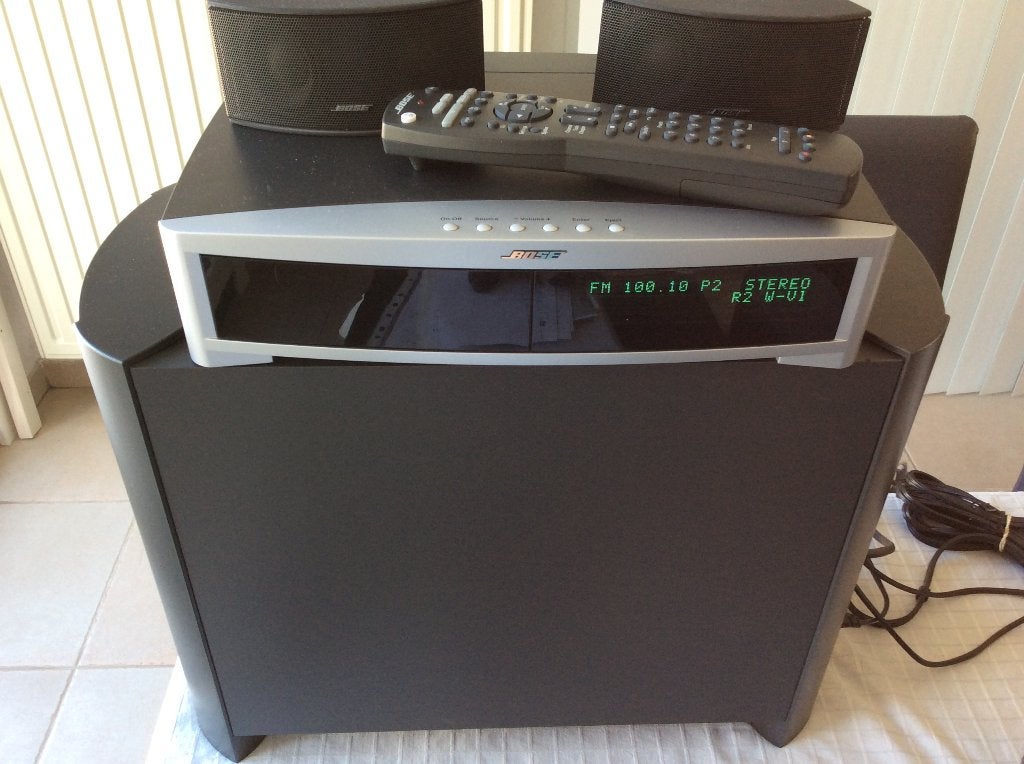 Bose 321 Series III met hdmi, Audio, Tv en Foto, Afstandsbediening, Speakerset, Ophalen of Verzenden, Zo goed als nieuw