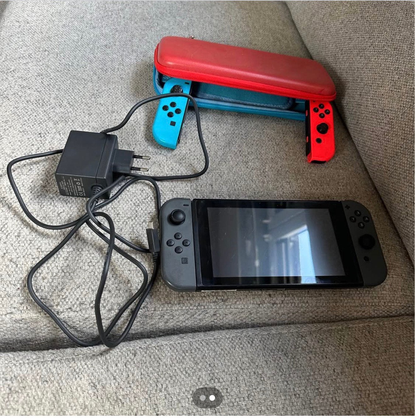 Nintendo switch , Ophalen, Met games, Met 2 controllers, Zo goed als nieuw
