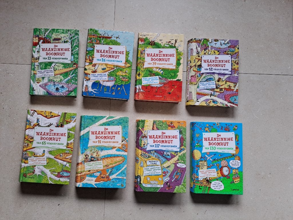 De waanzinnige boomhut - hardcover - met knotsgekke illustra, Boeken, Kinderboeken | Jeugd | onder 10 jaar, Fictie algemeen, Andy Griffiths; Terry Denton