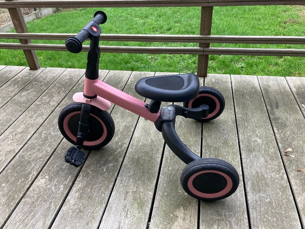 Tricycle / vélo / draisienne rose Topmark, Enlèvement, Utilisé, Siège réglable