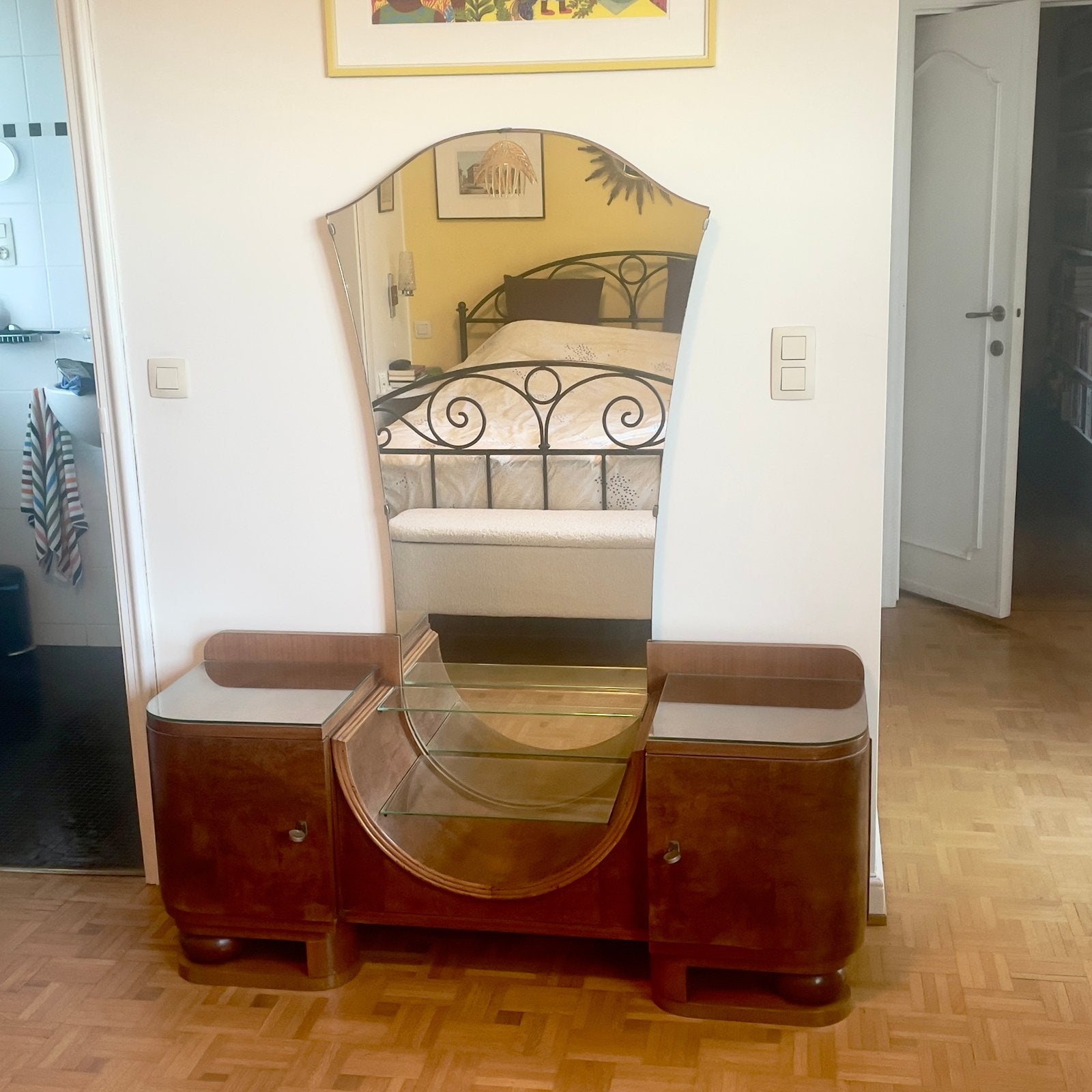 Art deco kaptafel, Enlèvement, Utilisé
