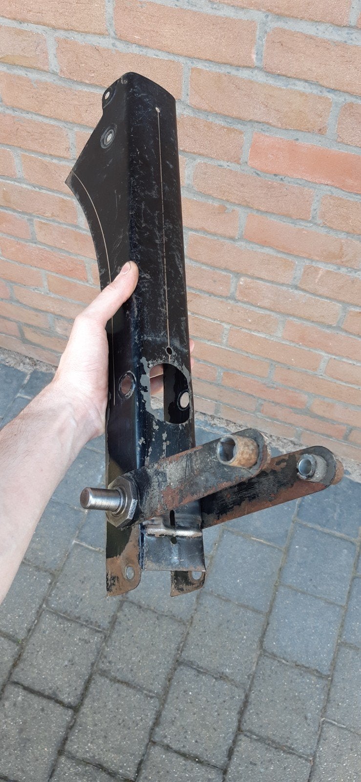 Solex Type 2200 Frame (Chassisbalk + Trapas) – Framenummer, Fietsen en Brommers, Ophalen of Verzenden, Gebruikt, Frame, Solex