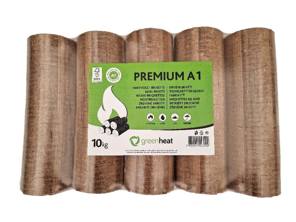 Hard hout nestro briketten, Jardin & Terrasse, Bois de chauffage, Bûches, Chêne, Moins de 3 m³, Enlèvement