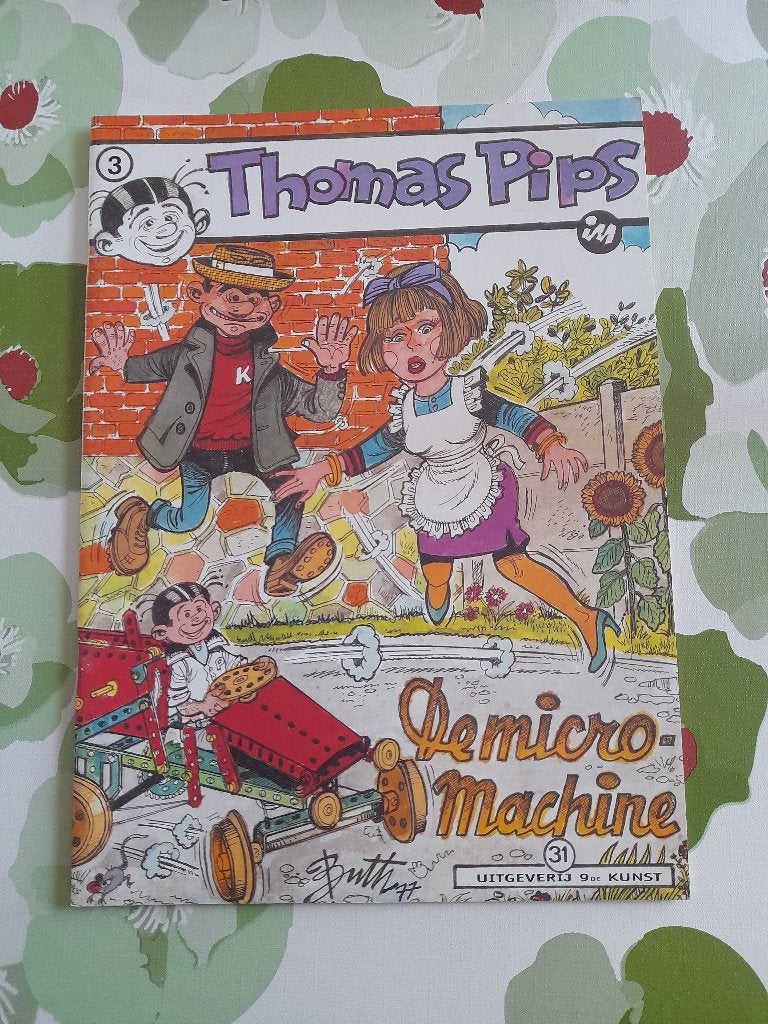 Thomas Pips nr 31 "De micro -machine "eerste druk 1997, Boeken, Stripverhalen, Ophalen of Verzenden, Nieuw