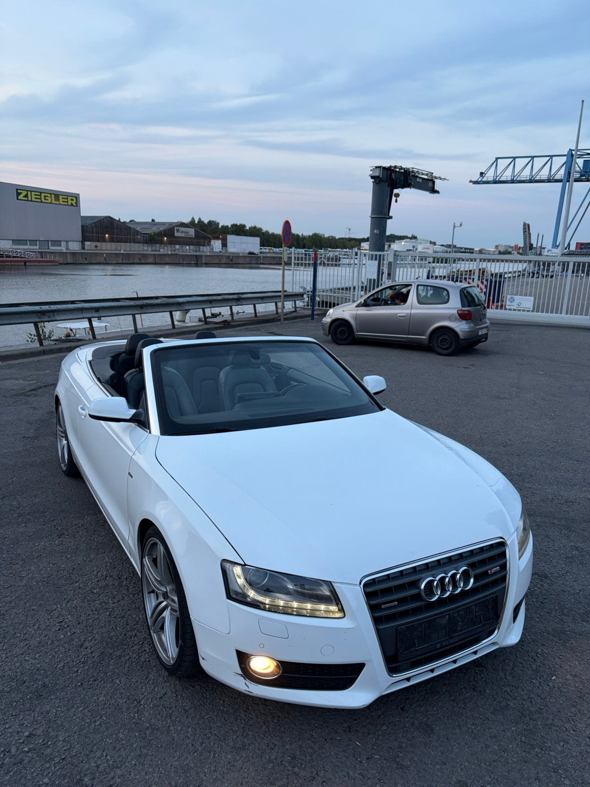 AUDI A5/2.0 TFSI/AUTOMAAT/CABRIOLET!!, Auto's, Automaat, 1995 cc, Zwart, 4 cilinders