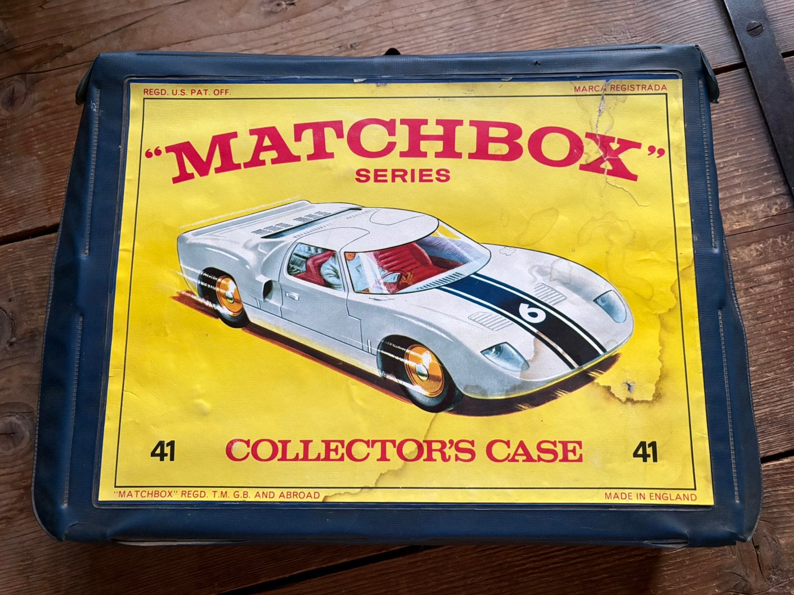 MATCHBOX VINTAGE ORIGINAL BOX VALISETTE DE RANGEMENT, Hobby & Loisirs créatifs, Voitures miniatures | 1:43, Enlèvement ou Envoi