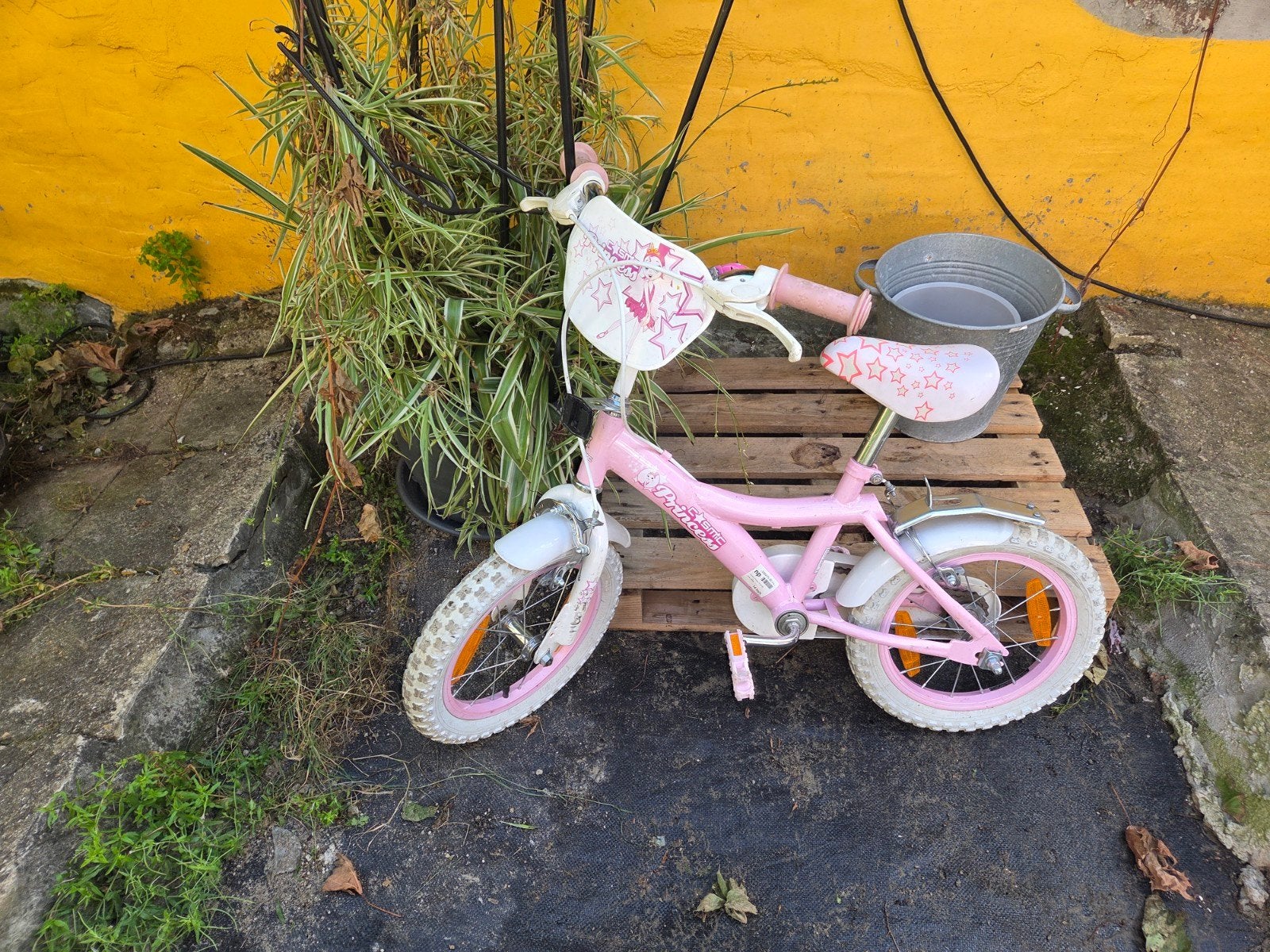 meisjes fiets, Enlèvement