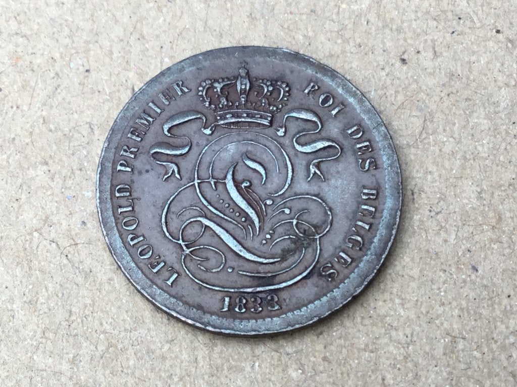 1 cent 1833/2 Belgische Leeuw, Ophalen of Verzenden