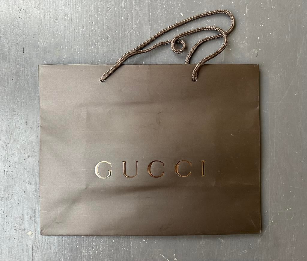 Gucci - sac fourre-tout en papier de luxe, Bijoux, Sacs & Beauté, Enlèvement ou Envoi, Comme neuf