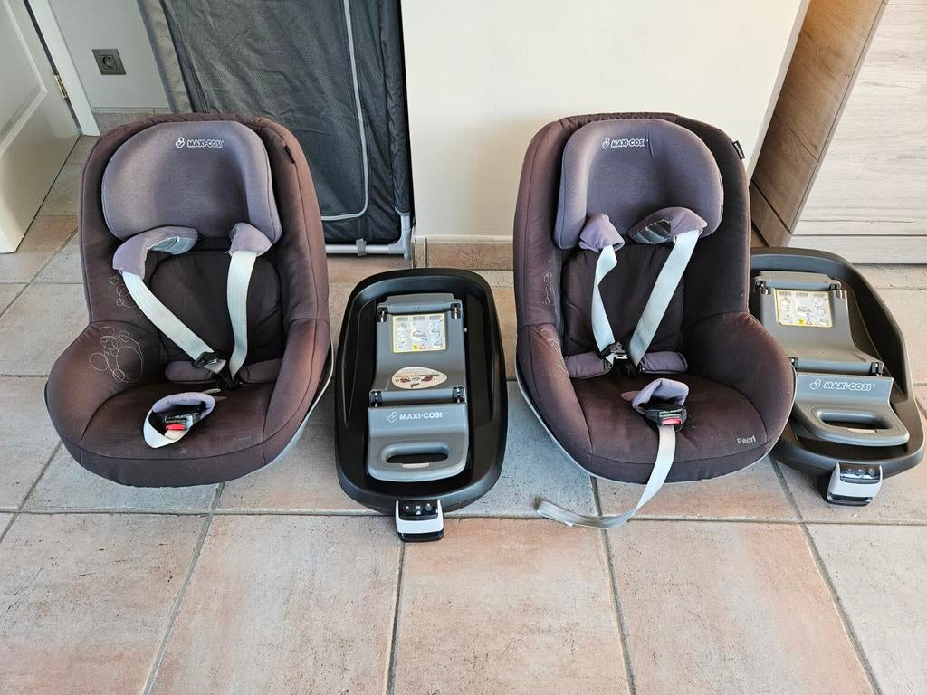 2 autostoelen maxi cosi pearl, Enlèvement, Isofix