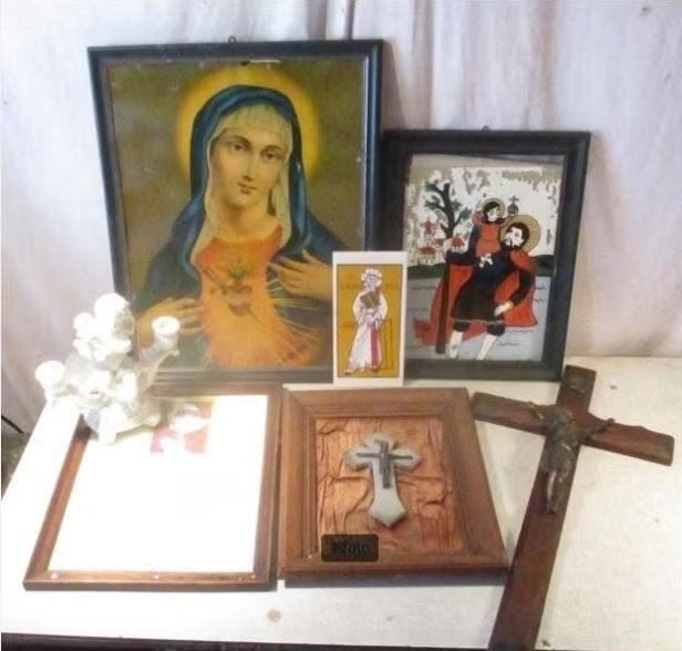 7 vieux objets religieux amusants, Antiquités & Art, Enlèvement ou Envoi