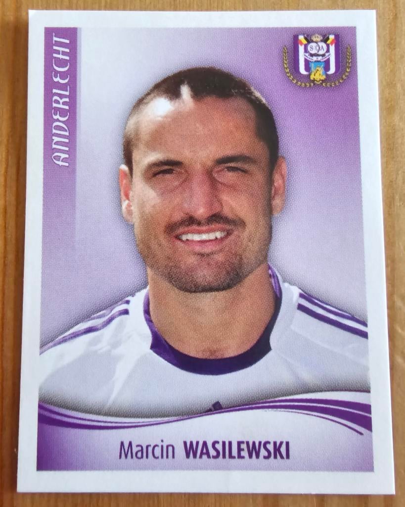 Panini Football 2010 #10 Wasilewski SC Anderlecht Voetbal!, Ophalen of Verzenden, Zo goed als nieuw, Sticker