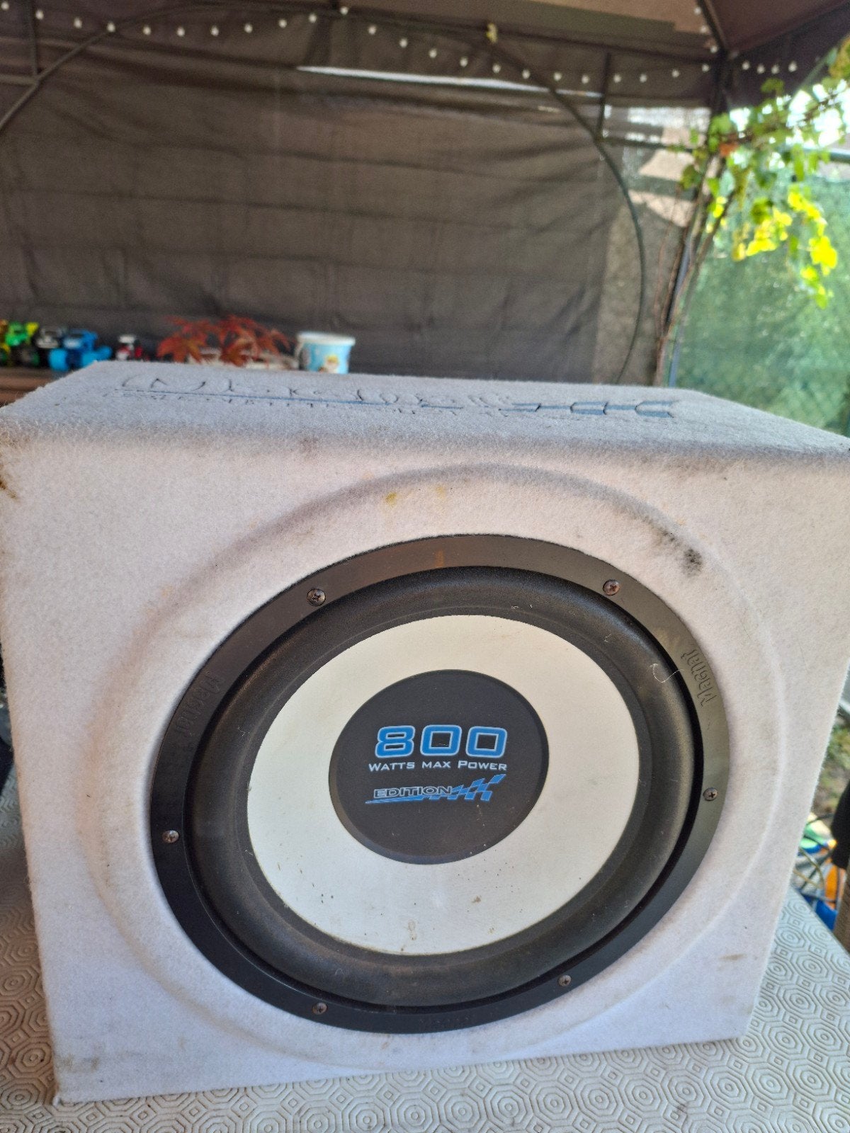 woofer en versterker Magnat, Autos : Divers, Haut-parleurs voiture, Enlèvement