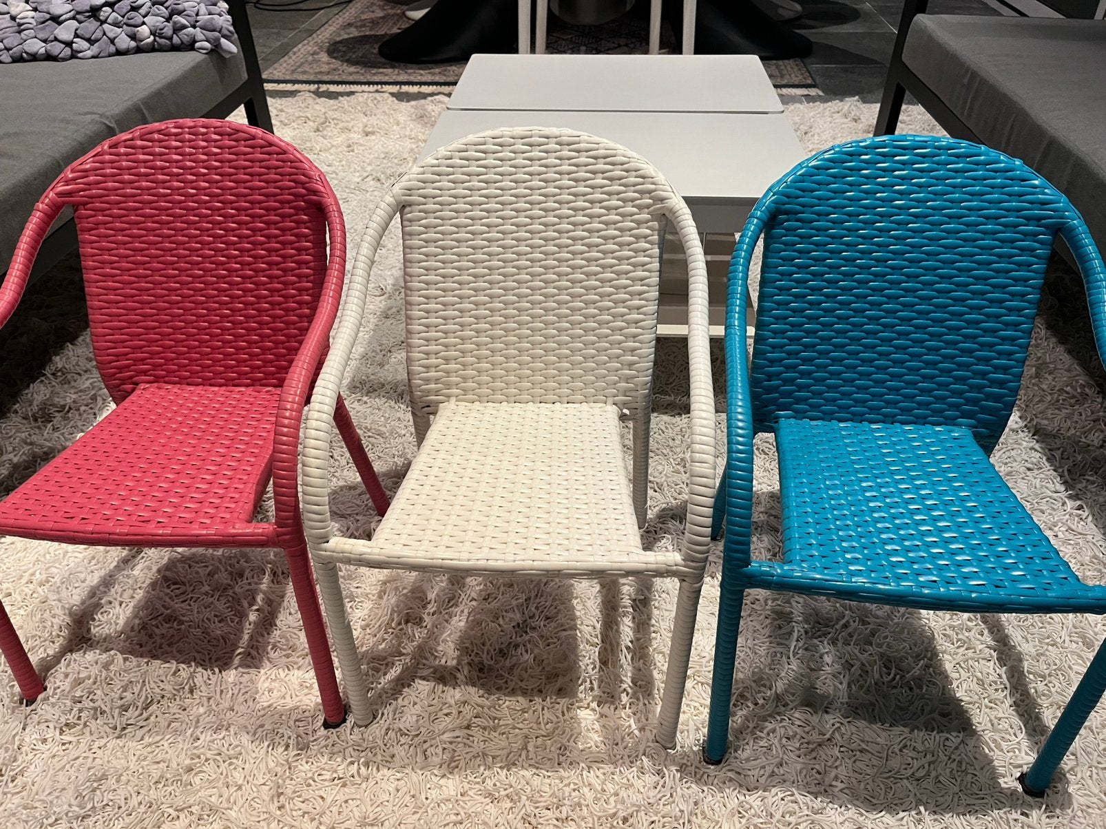 Kinderstoel, Tuin en Terras, Ophalen, Zo goed als nieuw, Stapelbaar