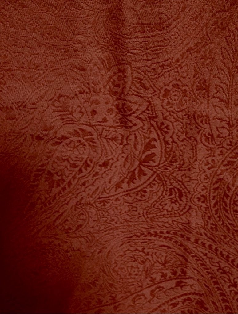 Koraalrood tafelkleed, 170x350, Huis en Inrichting, Oranje, Geweven, Ophalen of Verzenden, Zo goed als nieuw