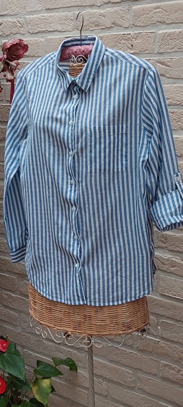 Hemdbloes maat 38 primark, Kleding | Dames, Maat 38/40 (M), Ophalen of Verzenden, Zo goed als nieuw, Primark
