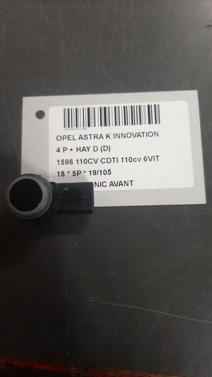 CAPTEUR AIDE AU STATIONNEMENT Opel Astra K (12025444), Autos : Pièces & Accessoires, Autres pièces automobiles, Opel, Utilisé