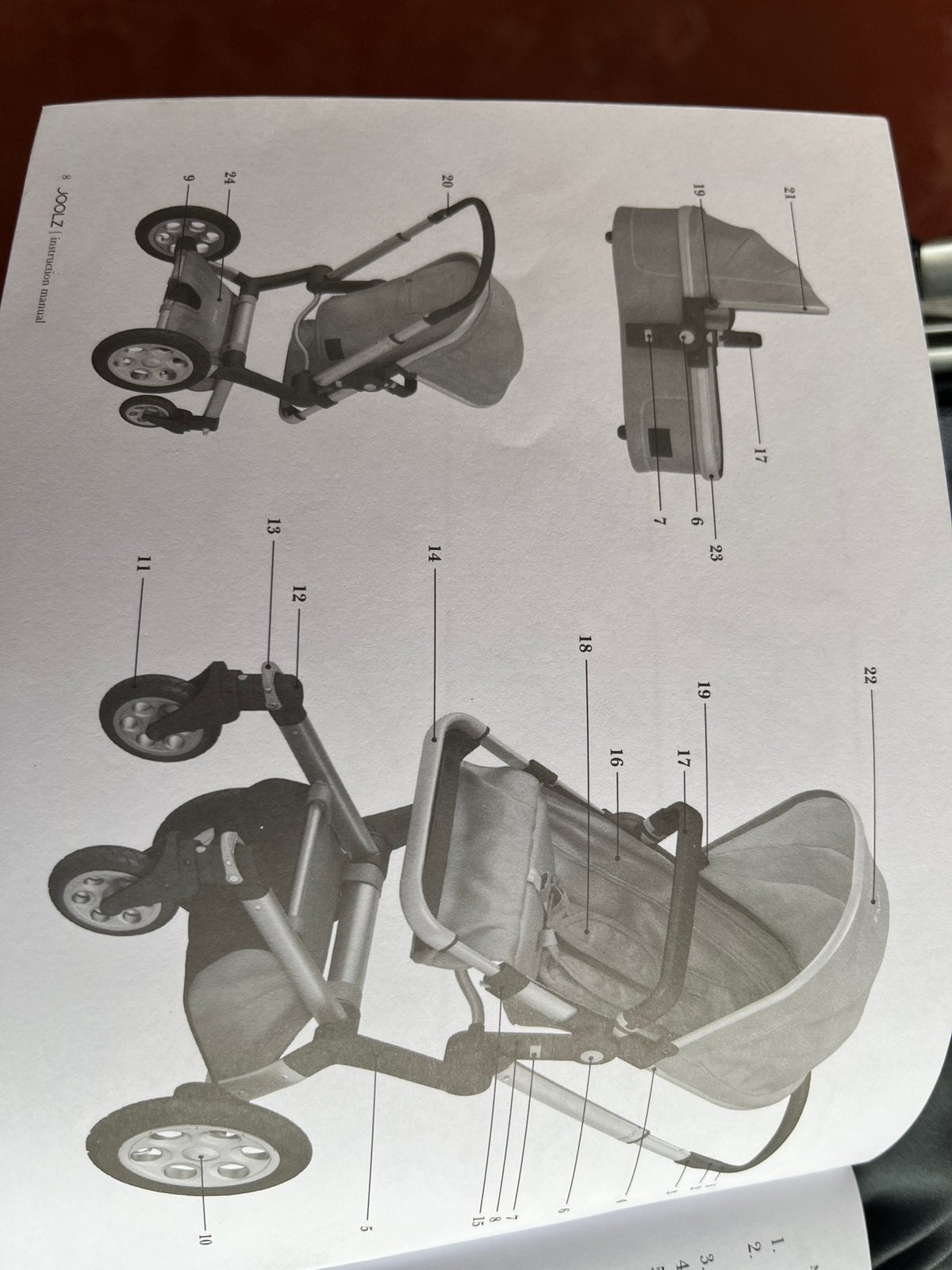 Jools reiswieg + buggy, Gebruikt, Met reiswieg, Ophalen, Kinderwagen