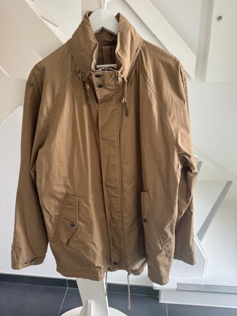 Splinternieuwe mooie camel/ kaki herenjas Sfera XL, Ophalen of Verzenden
