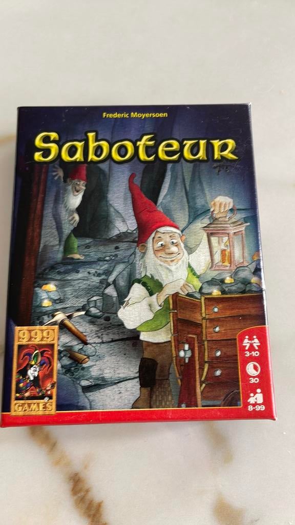 Saboteur kaartspel, Ophalen, Nieuw