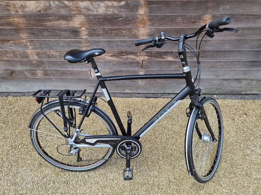 Gazelle herenfiets, Fietsen en Brommers, Ophalen, Gebruikt, Velgrem, Versnellingen