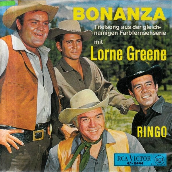 7" Lorne Greene – Bonanza / Ringo, Cd's en Dvd's, Gebruikt, 7 inch, Single, Ophalen of Verzenden